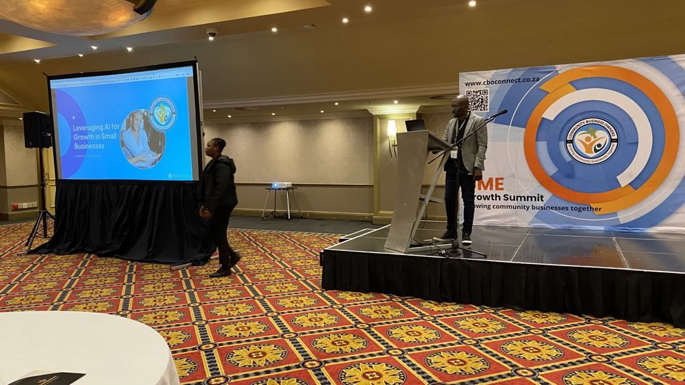 SME Growth Summit: “Leveraging AI for Growth in Small Businesses”.